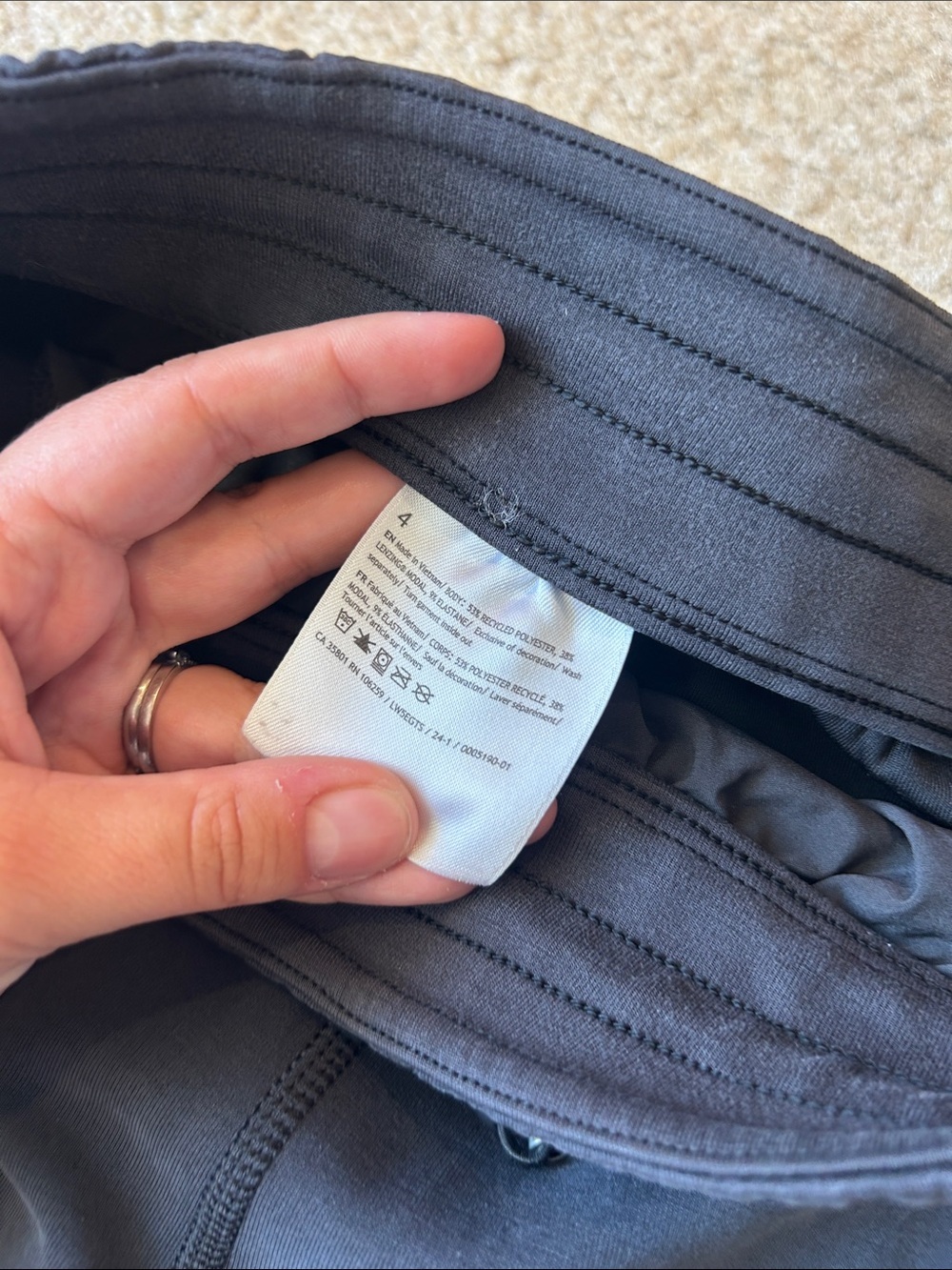 Lululemon Softstreme High-Rise Pant 4 - Picture 4 of 8